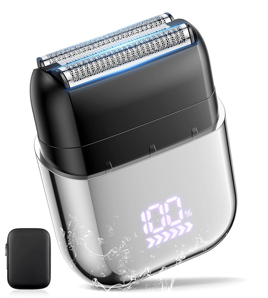【新品未開封】　wipuku 小型　電気シェーバー 2025年モデル Amazon | Wipuku シェーバー 小型 メンズ 往復式3枚刃 電気